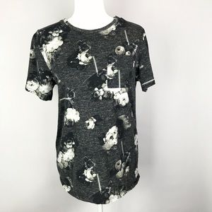 Star Wars On The Byas Floral Darth Vader T-Shirt